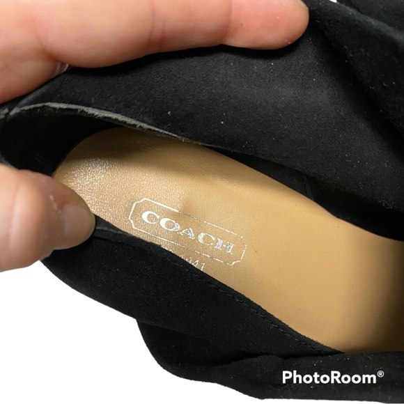 Coach | EUC size 8.5 black Astrid booties - Picture 3 of 6